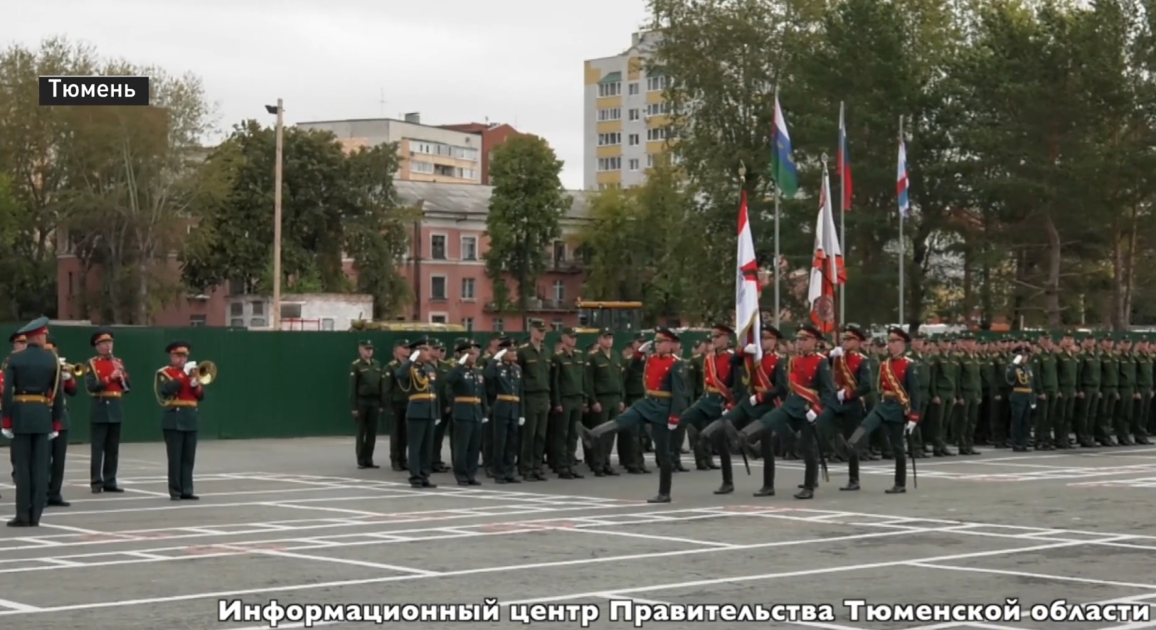 Высшее военно-командное училище в Тюмени удостоилось ордена Кутузова