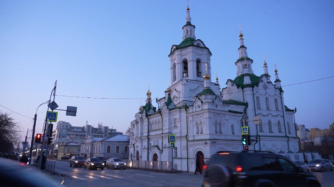 Первое богослужение прошло в Спасской церкви Тюмени
