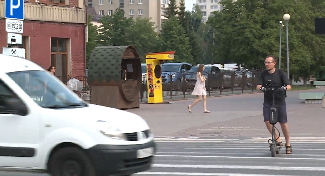 Электросамокатчиков начали штрафовать в Тюмени