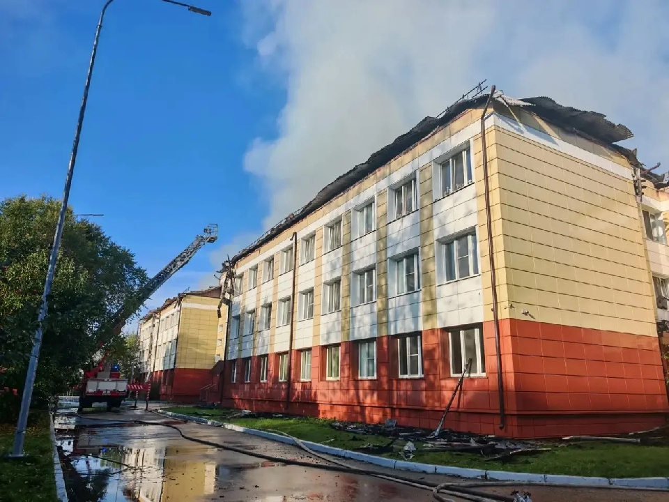Прокурорская проверка организована по факту возгорания в тюменской школе 