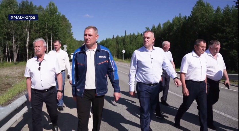 Руслан Кухарук посетил ключевые объекты Октябрьского района