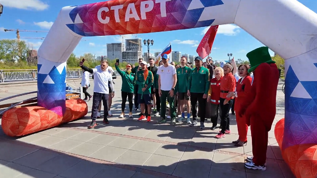 Эстафета в поддержку донорства костного мозга прошла в Тюмени
