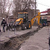 Реконструкция ул.Дзержинского под пешеходную зону началась с замены коммуникаций 