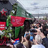 "Эшелон Победы" сделал остановку в Тюмени